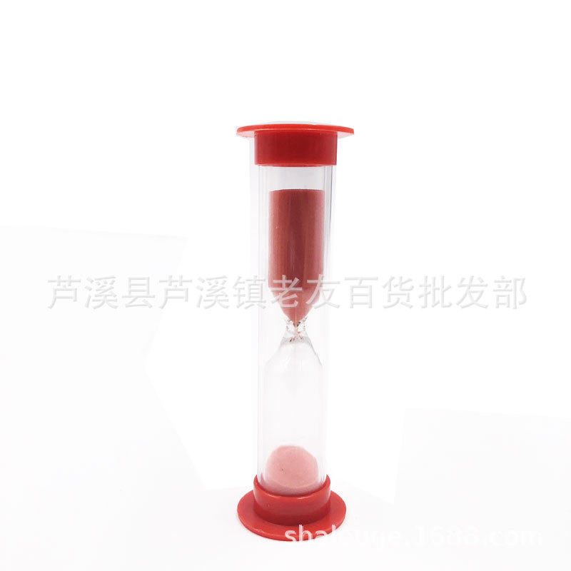 Picture of Wholesale 5 Color Plastic Hourglass Creative Mini 10 Minute Timer Children Gift Hourglass Factory Supply