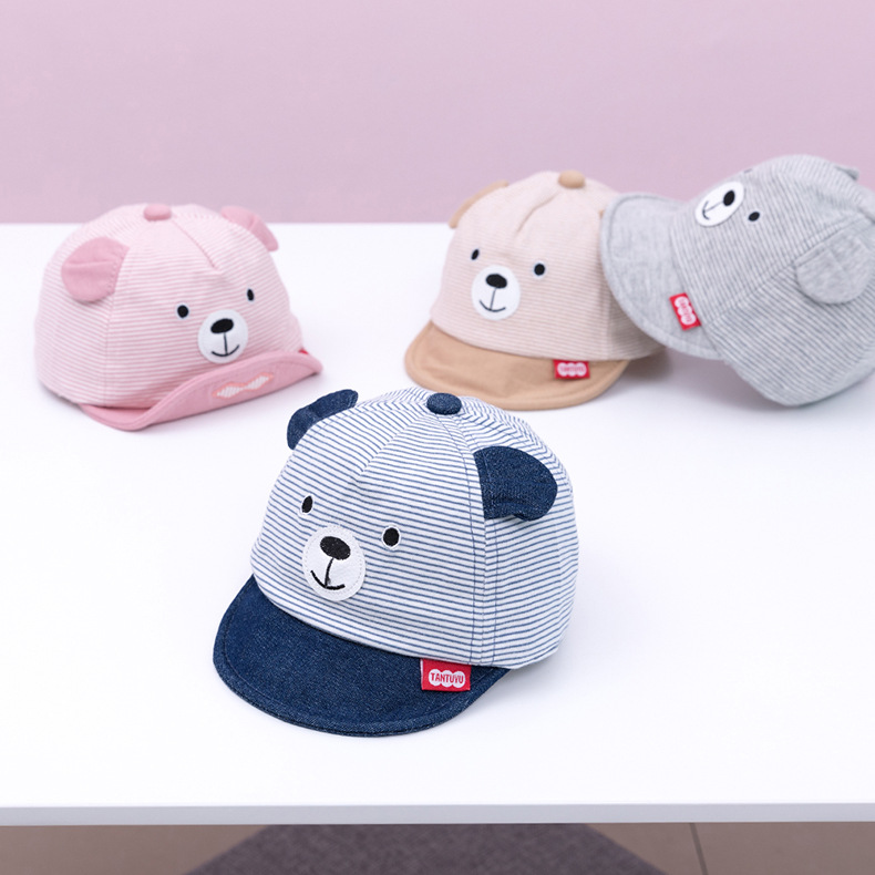 Picture of Benhui hot selling bear baby cap baby baby cap baby cap baby hat sun hat baby hat