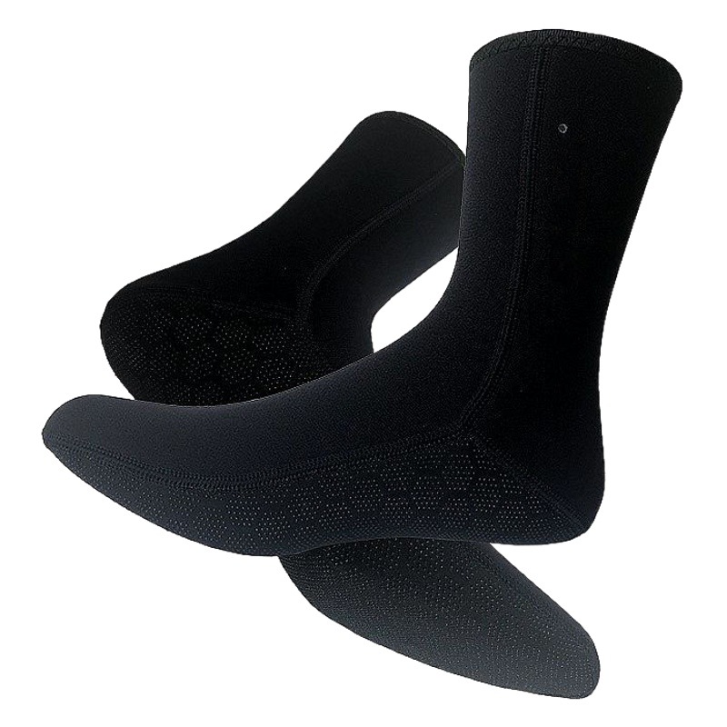 5M in stock Camouflage Beach Socks Snorkeling Socks Outdoor Winter Swimming Non-slip Diving Shoes and Socks Snow Cold-proof Socks for Men and Women