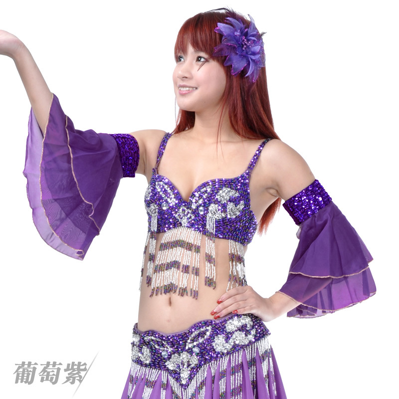 Picture of Double-Layer Sleeves, Belly Dance Swing Sleeves, Beaded Embroidery Sleeves, Watch Performance Costumes, Sleeves, Source Factory Direct Sales