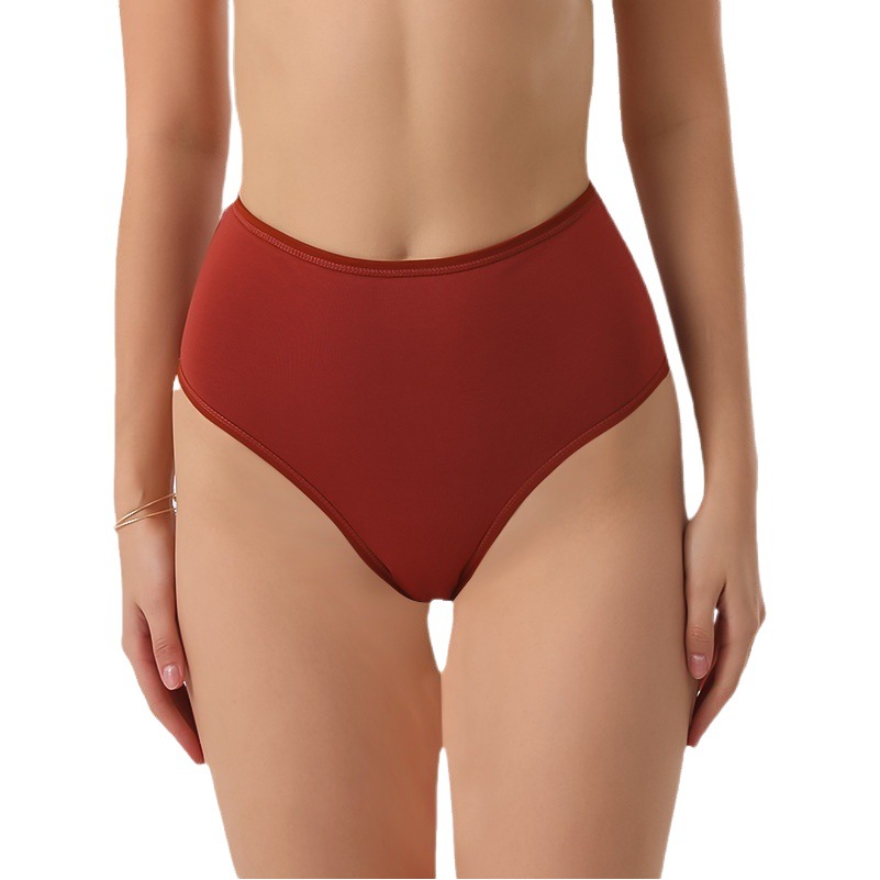 High waist plus size cotton underwear ladies high quality belly hip comfortable invisible briefs wholesale cross-border in stock
