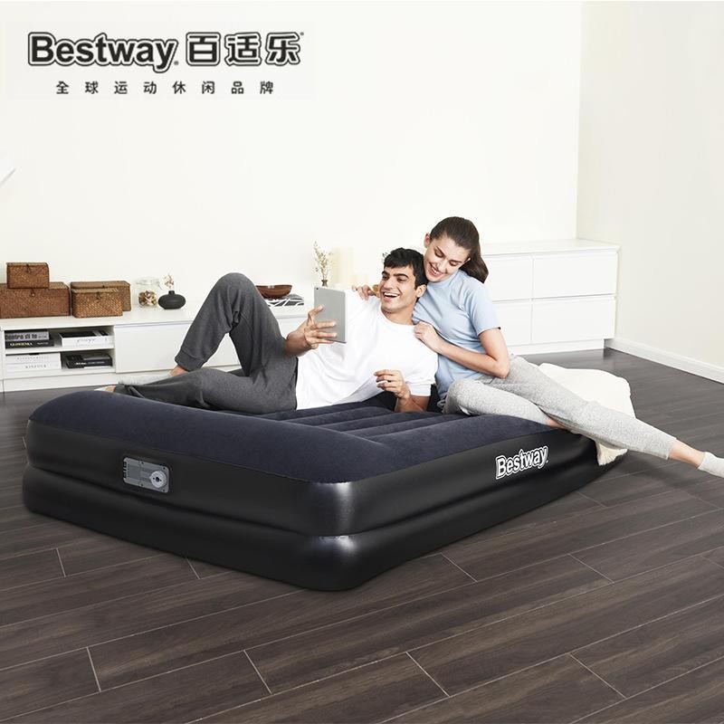 Bestway inflatable bed household double air cushion bed automatic inflatable floor-laying portable outdoor inflatable mattress
