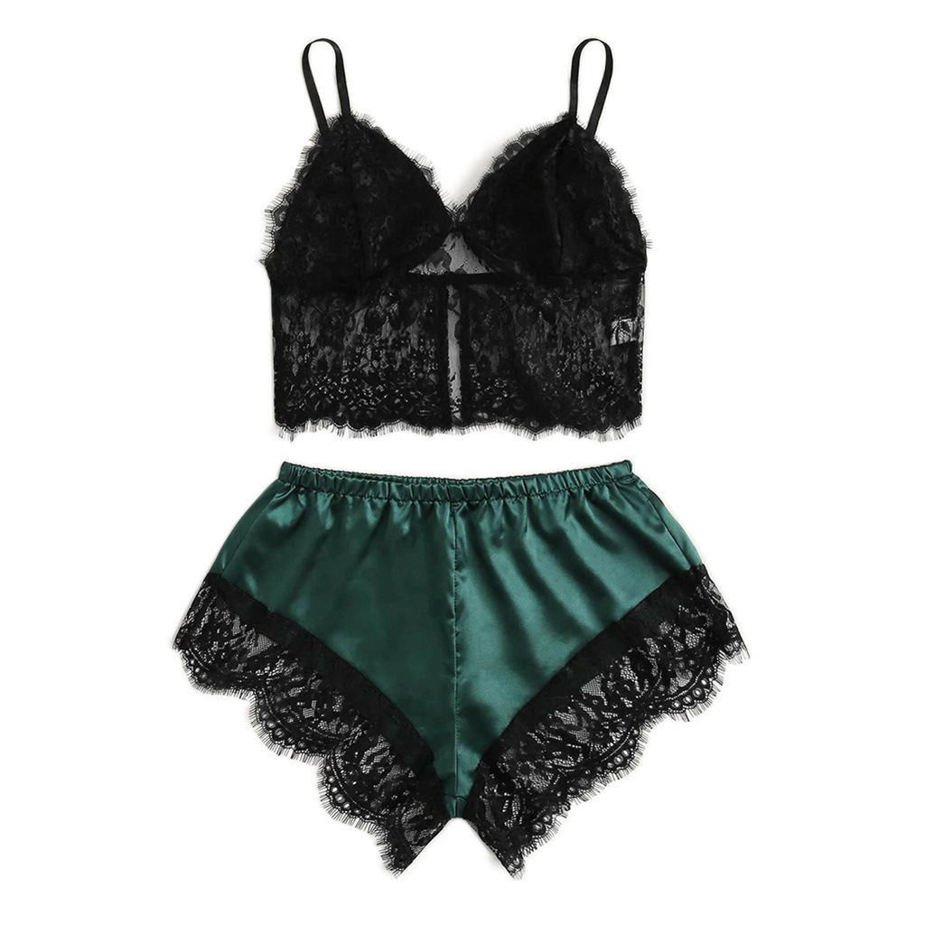 Picture of Amazon Explosions Pajamas Silk Home Wear Underwear Nightdress ebay European and American Manufacturers