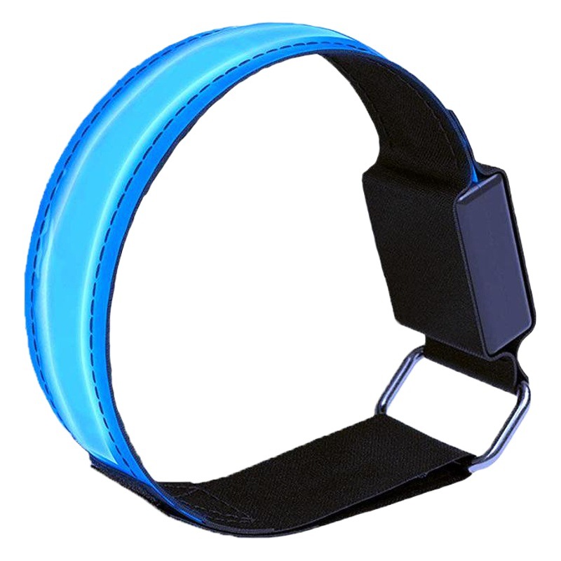 Rechargeable Led Light-Emitting Armband Led Reflective Bracelet Luminous Amazon/With Night Running Outdoor Sports Running Light