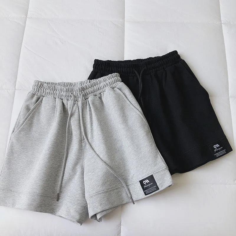 2023 Sports Shorts Women's Summer Loose Ins K-Style Outer Wear Running Casual Wide-Leg High-Waist Slim Student Hot Pants