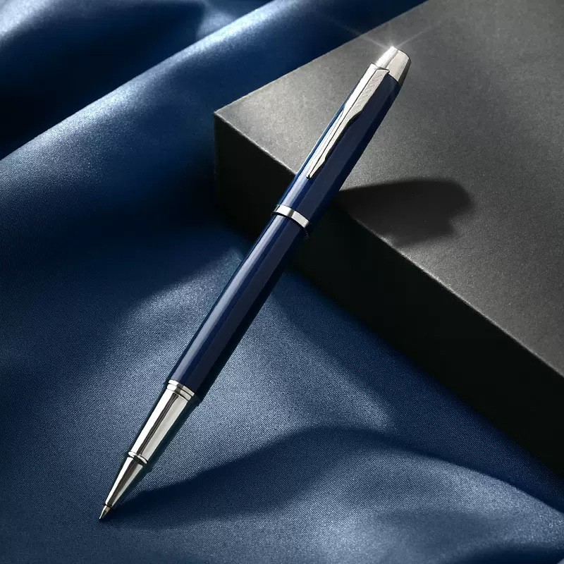 Picture of Wholesale Metal Signature Pen Gel Pen Printable LOGO Creative Business Black Pen Gift Ball Pen