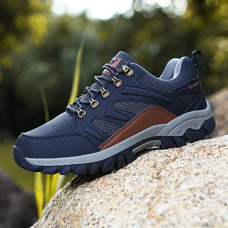 Fall 2023 cross-border plus size new men's sports leisure fashion outdoor non-slip work mountaineering hiking shoes