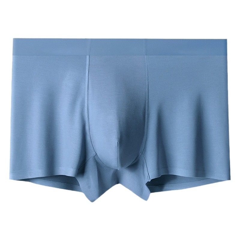 Underwear men's plus fat underwear seamless boxer 60 modal men's four-angle breathable plus size underwear summer