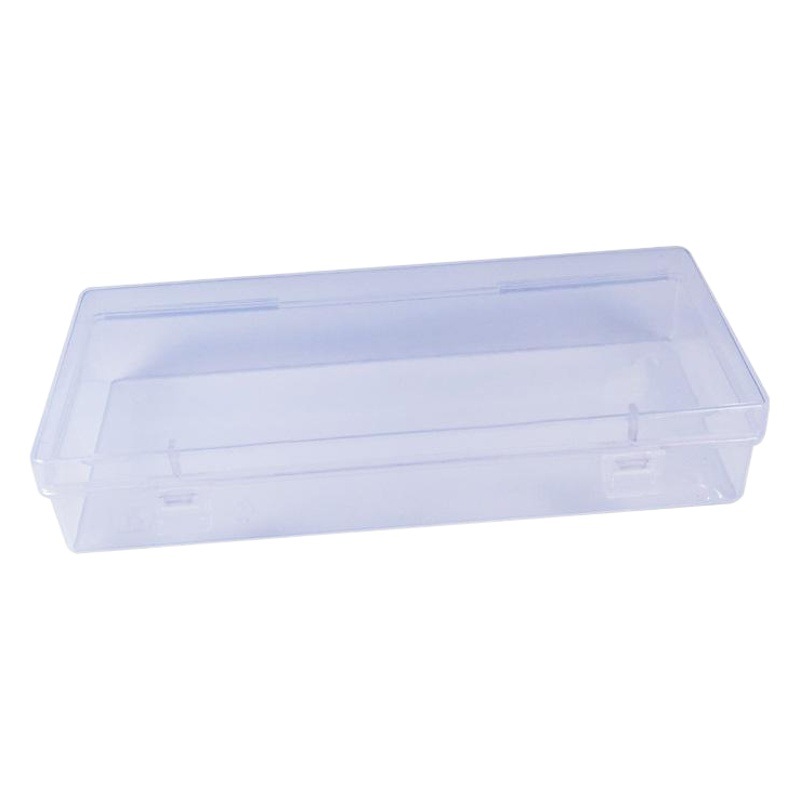 Scraper storage box digital product hardware accessories stationery packaging rectangular transparent PP plastic box