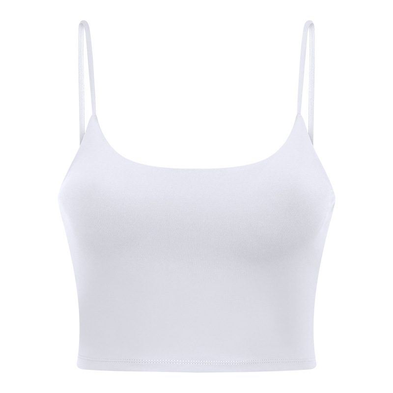 Picture of New Yoga Top Women's Sports Underwear with Chest Pad Thin Belt Beauty Back Fitness Vest Sling Yoga Clothing C5238