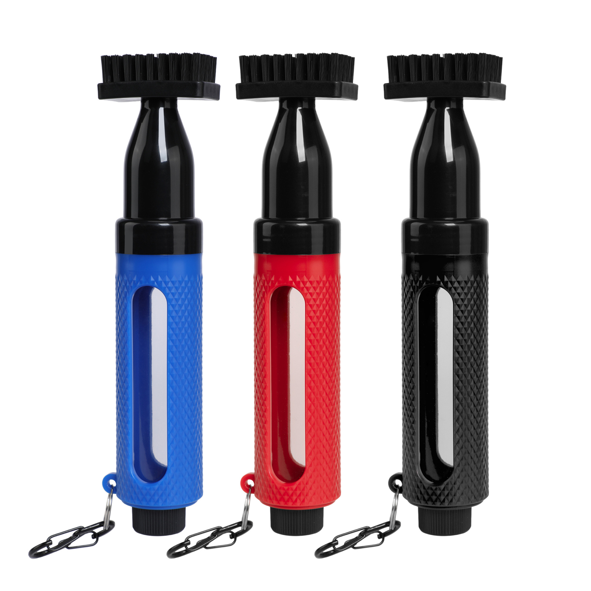 Cross-border golf club cleaning brush spray water bottle brush GOLF press type cleaning club head groove multifunctional ball brush