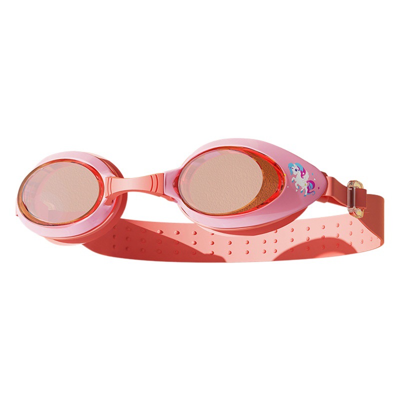 Picture of Children's swimming goggles waterproof anti-fog HD boys and girls professional swimming glasses swimming cap set diving special equipment