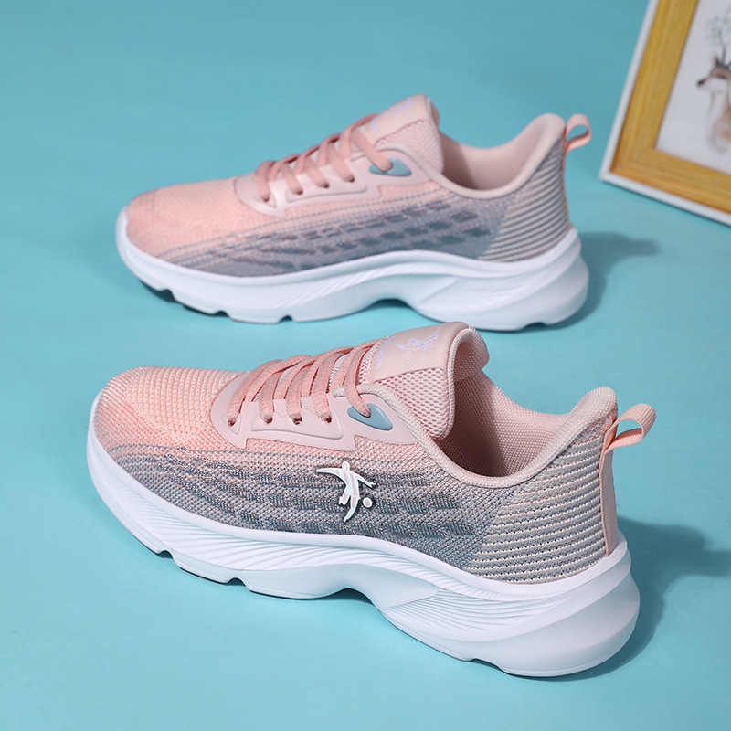 Special Sports Shoes for Women's Shock-Absorbing Sports Shoes for High School Entrance Examination and Physical Examination 800m Running Shoes for Junior High School Students