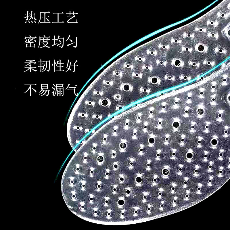 Picture of Outdoor Sports Air Cushion Insole for Men and Women Air Cushion Shock Absorbing TPU Inflatable Insole Standing Sports Inflatable Insole