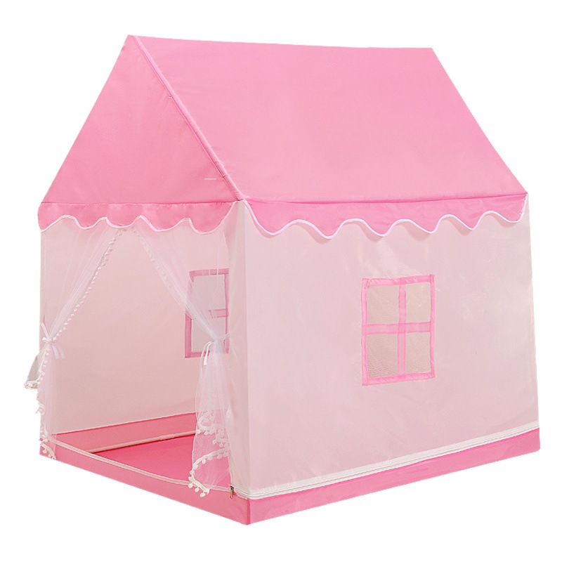 Children's Indoor Tent Playhouse Girl's Play House Dream Castle Princess Tent House Can Separate Bed to Sleep Artifact