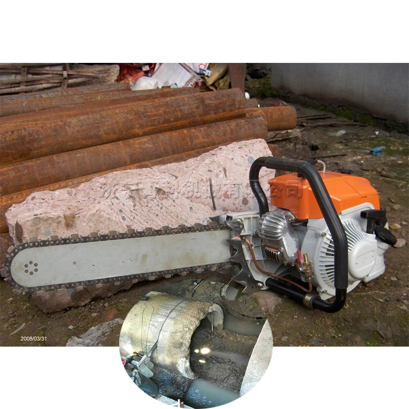 Concrete products cutting chain saw Mountain Stone sampling cutting machine supply portable diamond chain saw