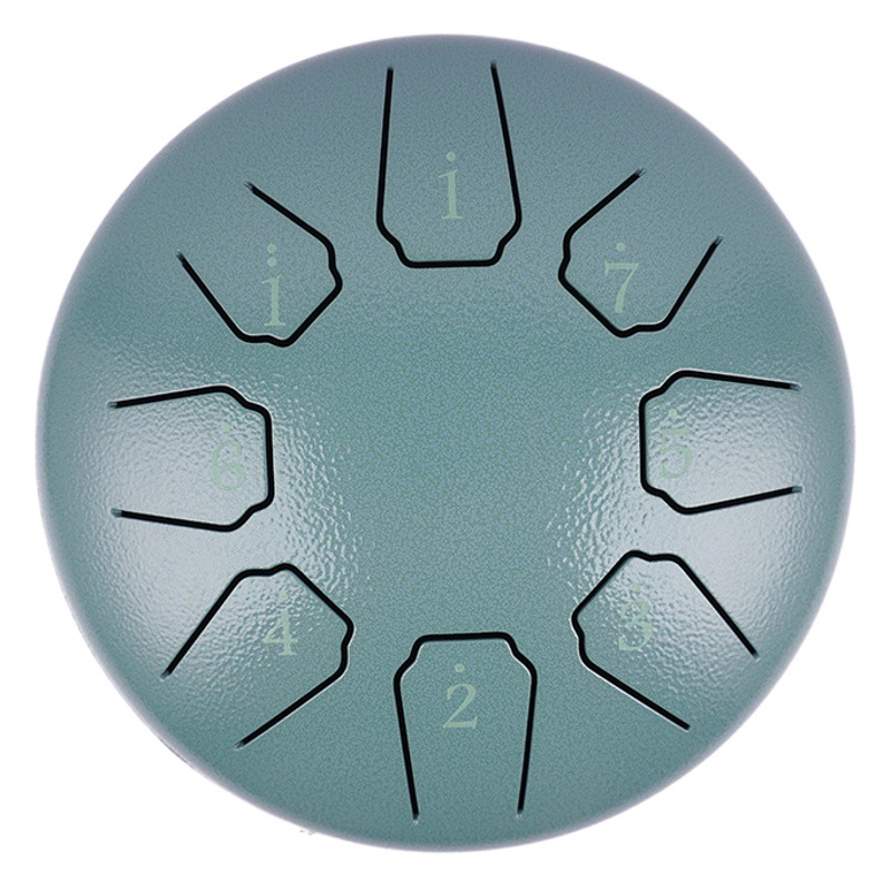 Ethereal Drum 6-Inch 8-Tone Treble Drum Chinese Style Lotus Drum Worry-Free Drum Percussion Instrument Source Factory Spot Wholesale