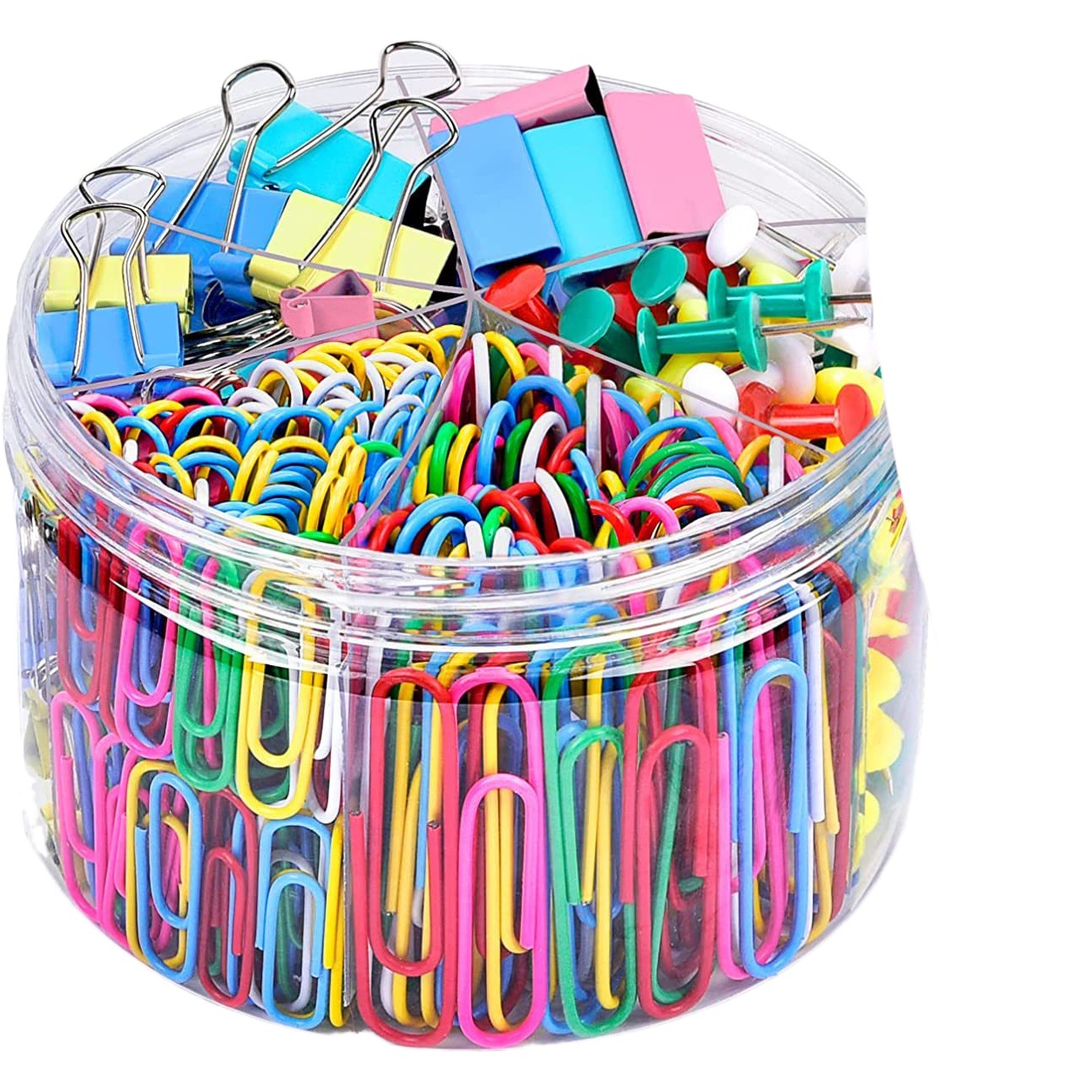 Cross-Border Hot Selling Color Long Tail Clip Black Swallowtail Clip Metal Information Ticket Clip Creative Office Stationery Combination