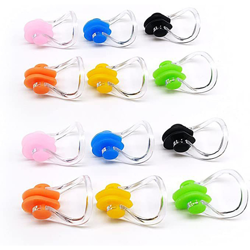 Picture of Comfortable soft silicone nose clip swimming equipment children adult swimming supplies multicolor optional factory wholesale