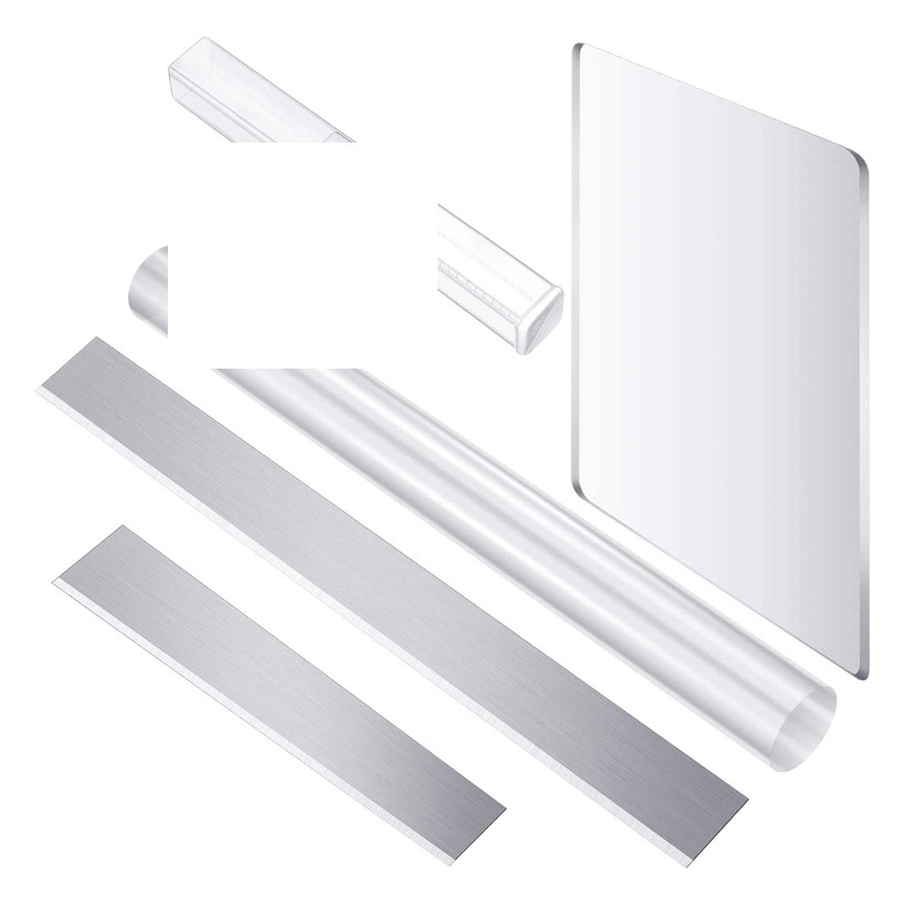 6 pieces of acrylic bar clay pressing plate suit cutting piece pottery cartoon figure hand made stone clay tools