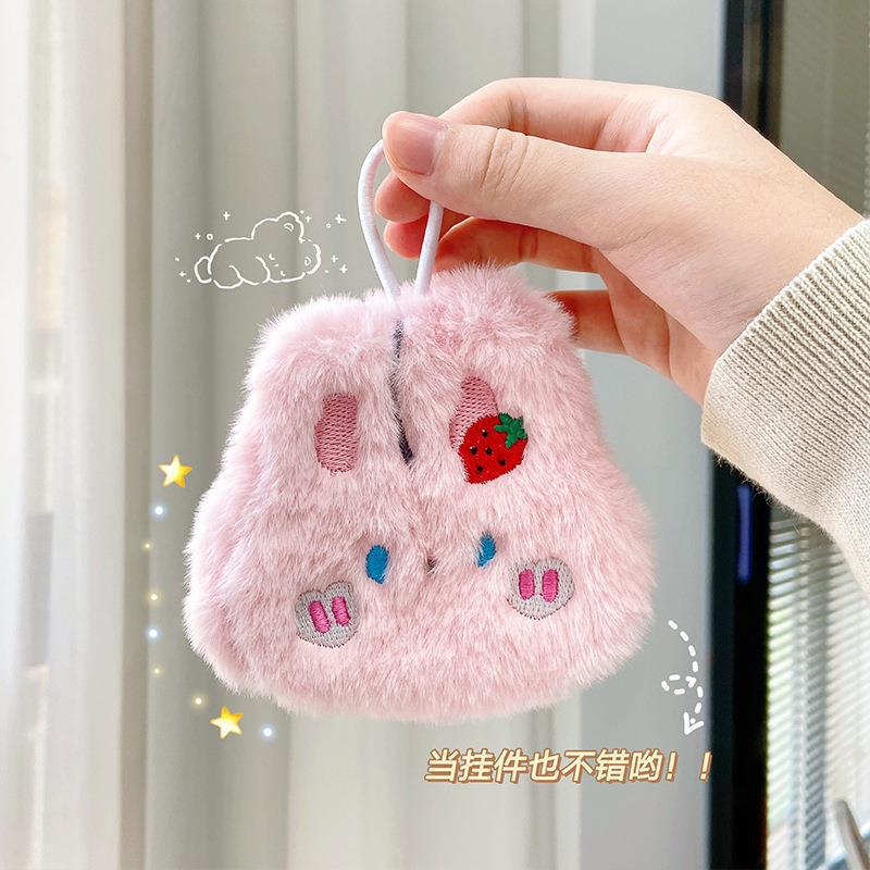 Picture of Cartoon plush hand warmer warm self-heating student compact portable warm egg warm baby hand warmer wholesale