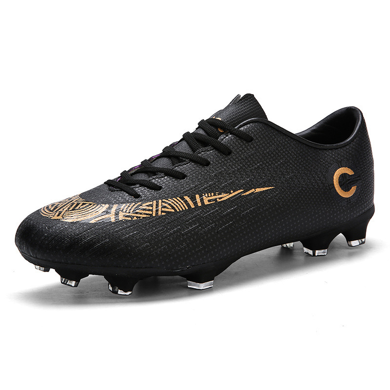 Soccer Shoes Cross-border Low-top Indoor and Outdoor Football Shoes Men's Long and Short Nails FTSG Broken Nails Training Bottom Football Shoes