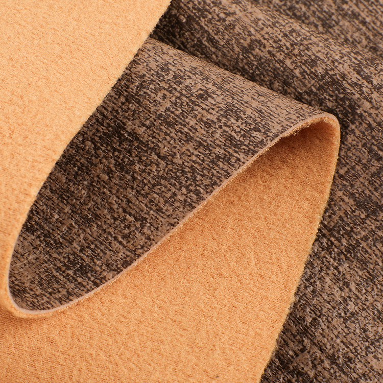 Picture of W1966 Factory Fabric Semi-pu Leather Fabric Brushed Bottom Artificial Leather Packaging Box Briefcase Handbag Leather Material