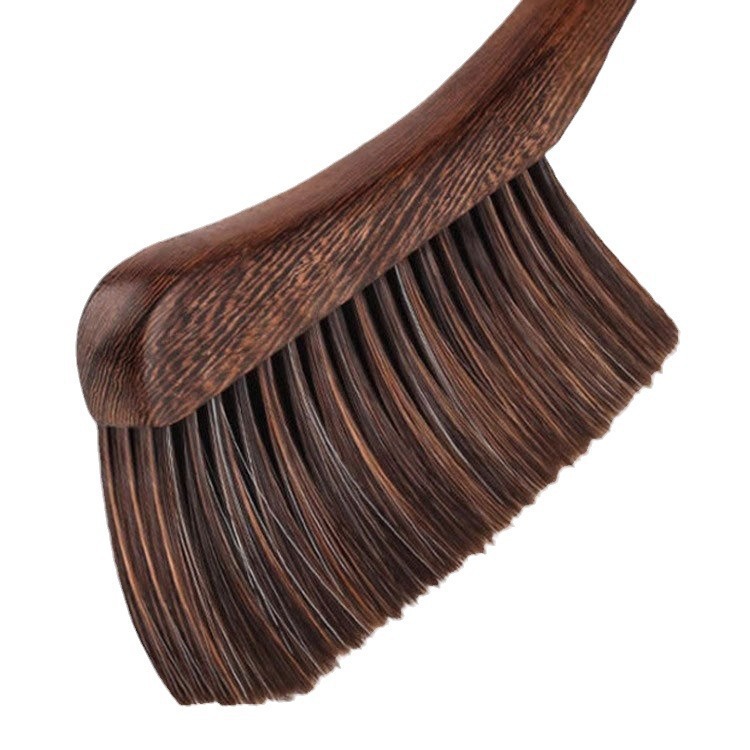 Picture of Household Chicken Wing Wooden Sofa Bed Brush Large Size Long Handle Cleaning Brush Sofa Bed Wooden Dust Removal Bed Brush