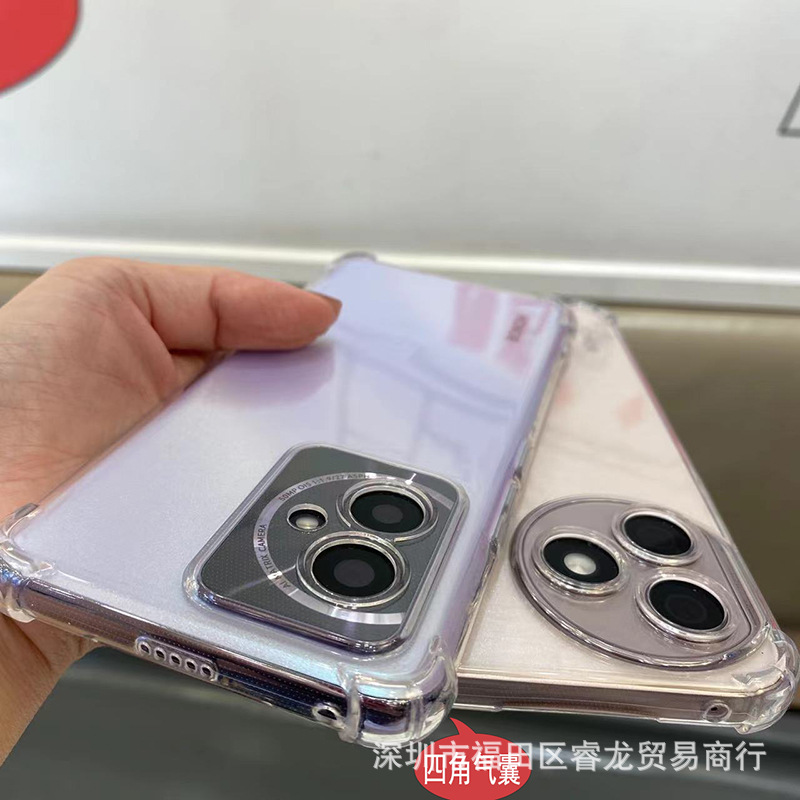 Picture of Huawei Honor 200 Phone Case Honor 200pro Protective Case 30 Transparent Soft Case 20 Airbag Anti-drop Applicable