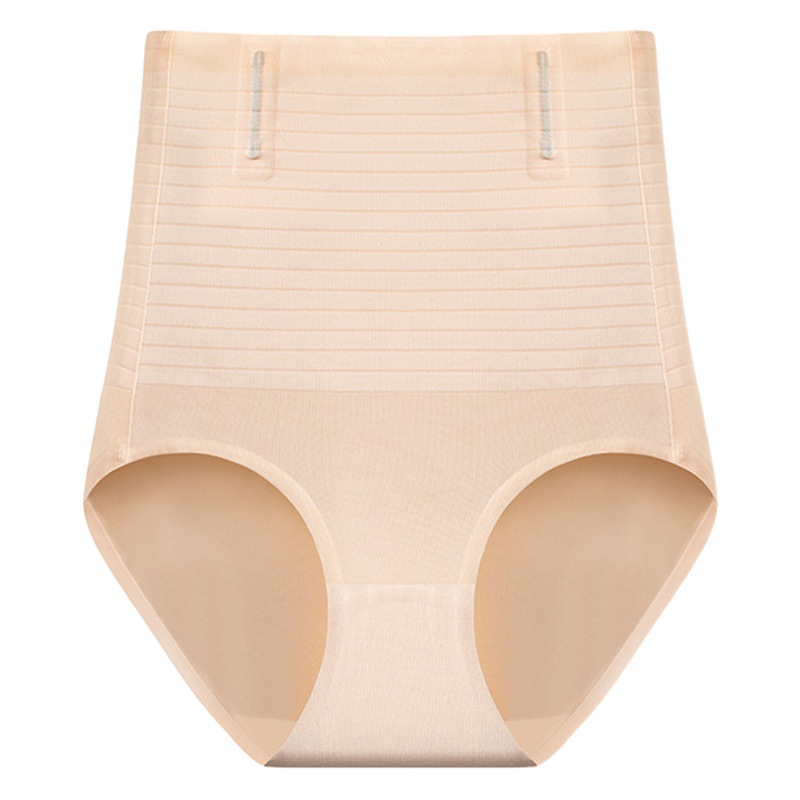 Abdominal pants Ice Silk cloud feeling pants live micro-business high waist seamless hip waist women's body shaping underwear cross-border