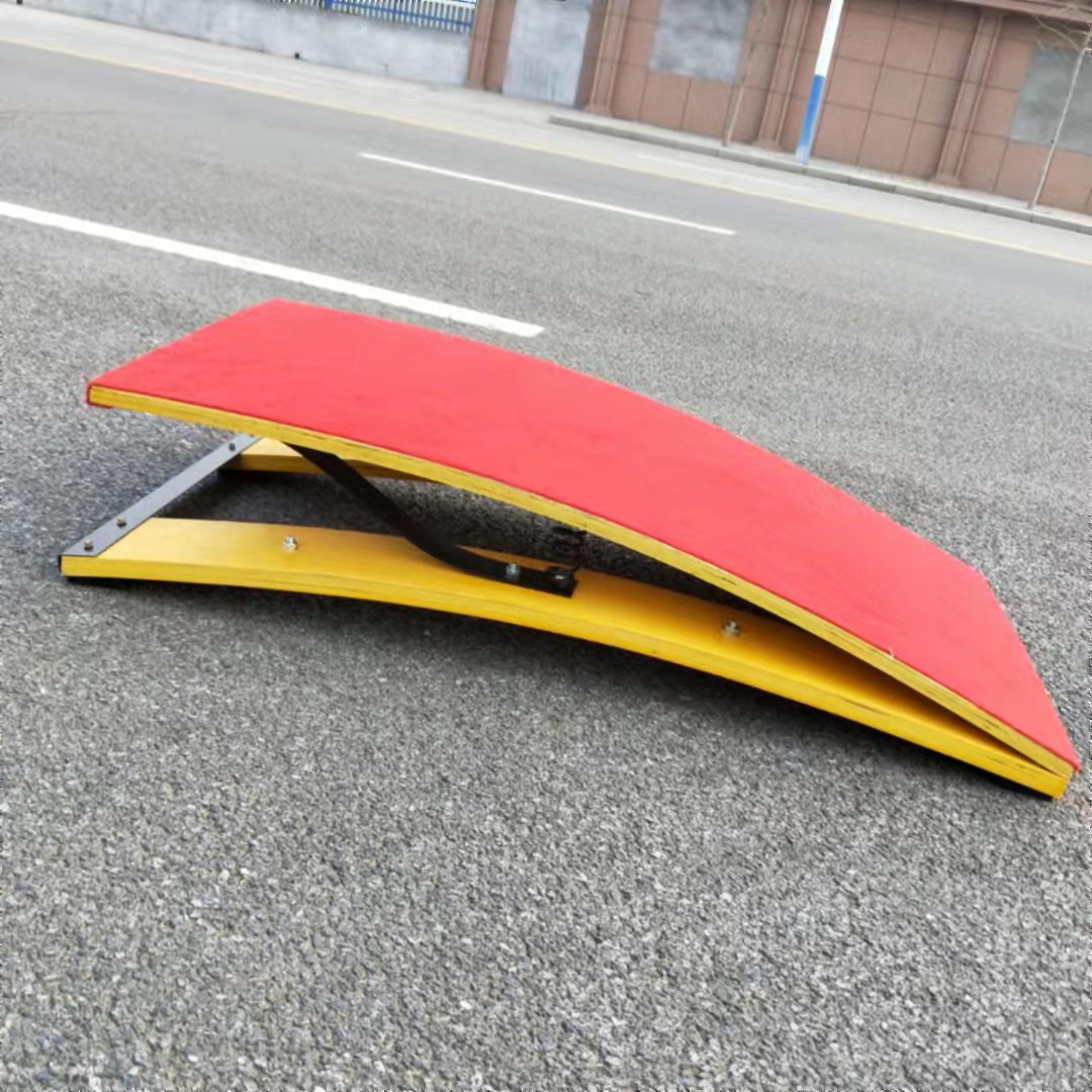 Picture of Outdoor Children Adult Thickened Spring Springboard Gymnastics Physical Training S-shaped Springboard Track and Field Competition Pedal