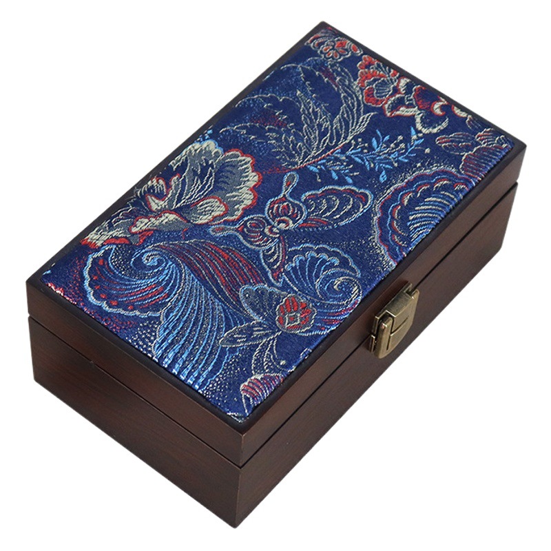 Jewelry Wooden Box for Jade, Jadeite, Hetian Jade Pendants, Jade Pendants, Jade Plaques, and Jade Pendants Packaging Box in Vintage Style