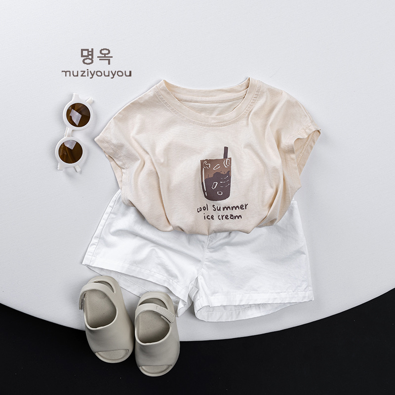 Picture of Children's shorts summer new boys and girls cotton pants baby Joker casual Korean children's clothing a generation of hair