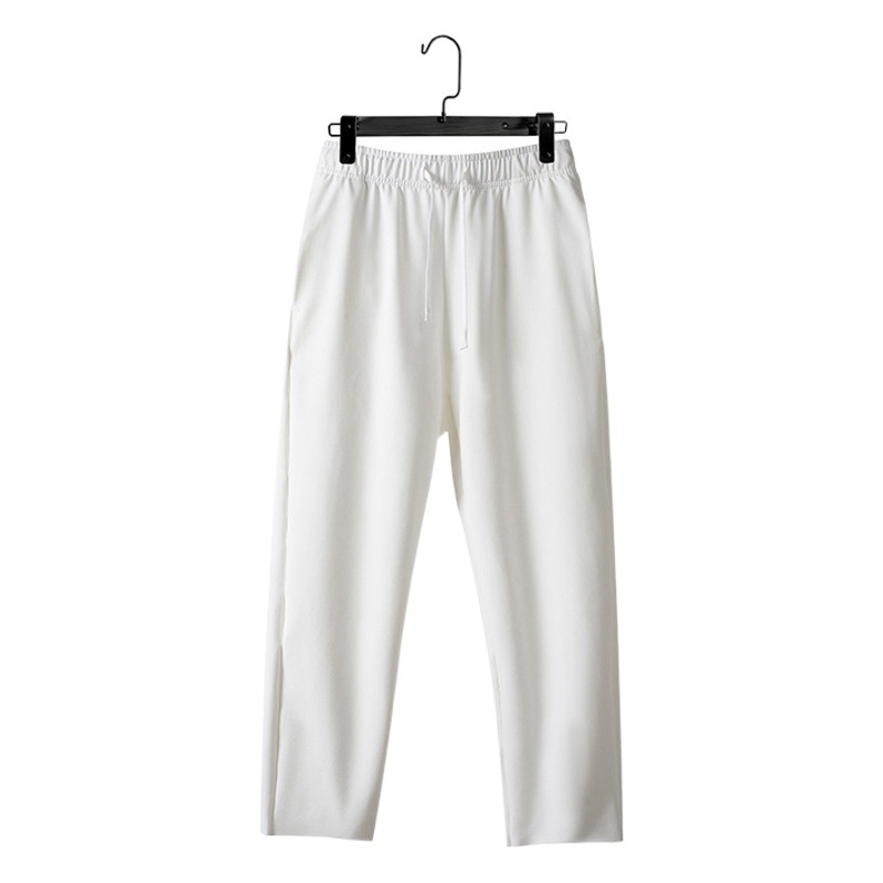 American Running Quick-drying Basketball Training Pants for Lovers Autumn and Winter Drawstring Wide-leg Loose Casual Sports Pants for Men