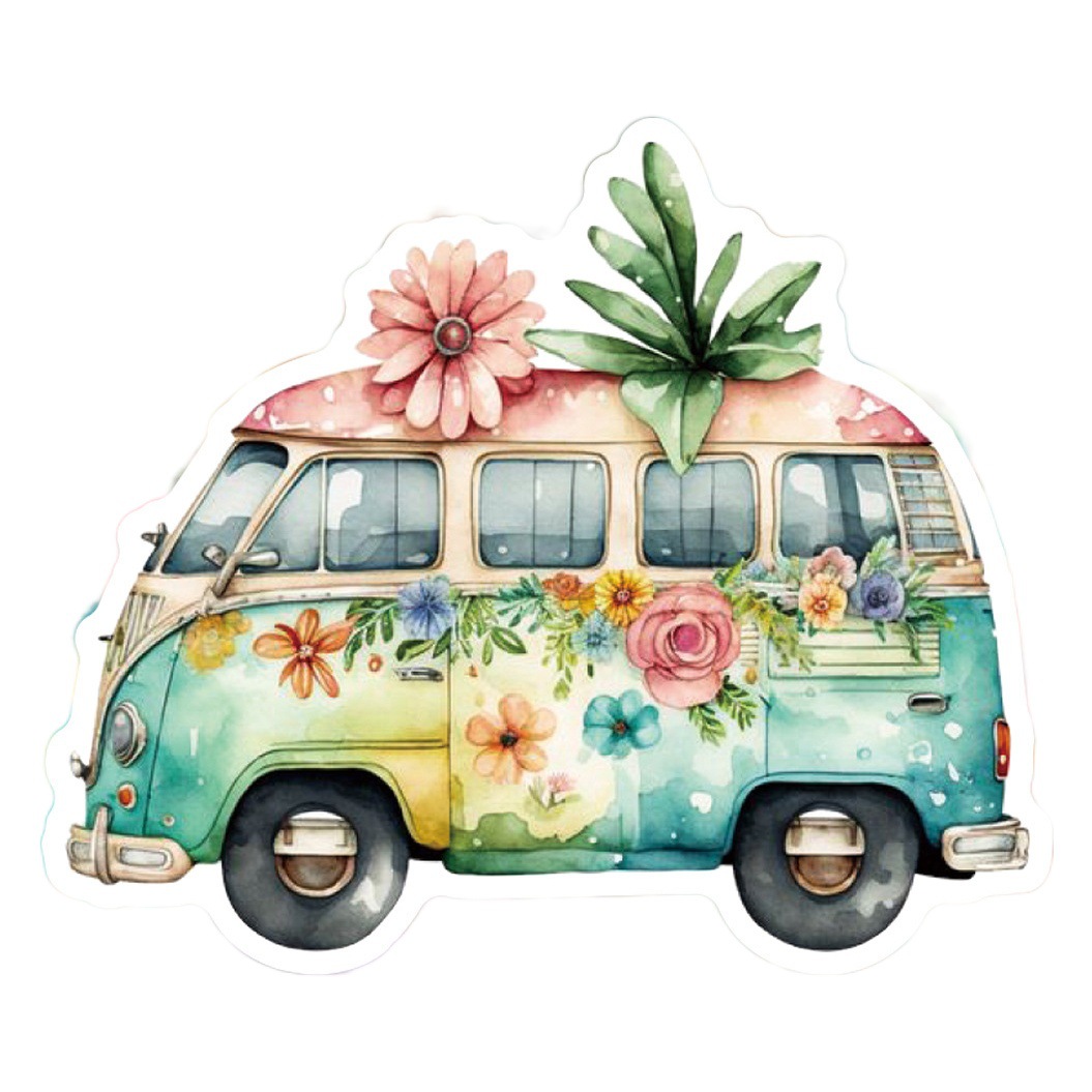 100 new outdoor travel graffiti stickers trolley case motorcycle thermos cup water Cup decorative waterproof stickers