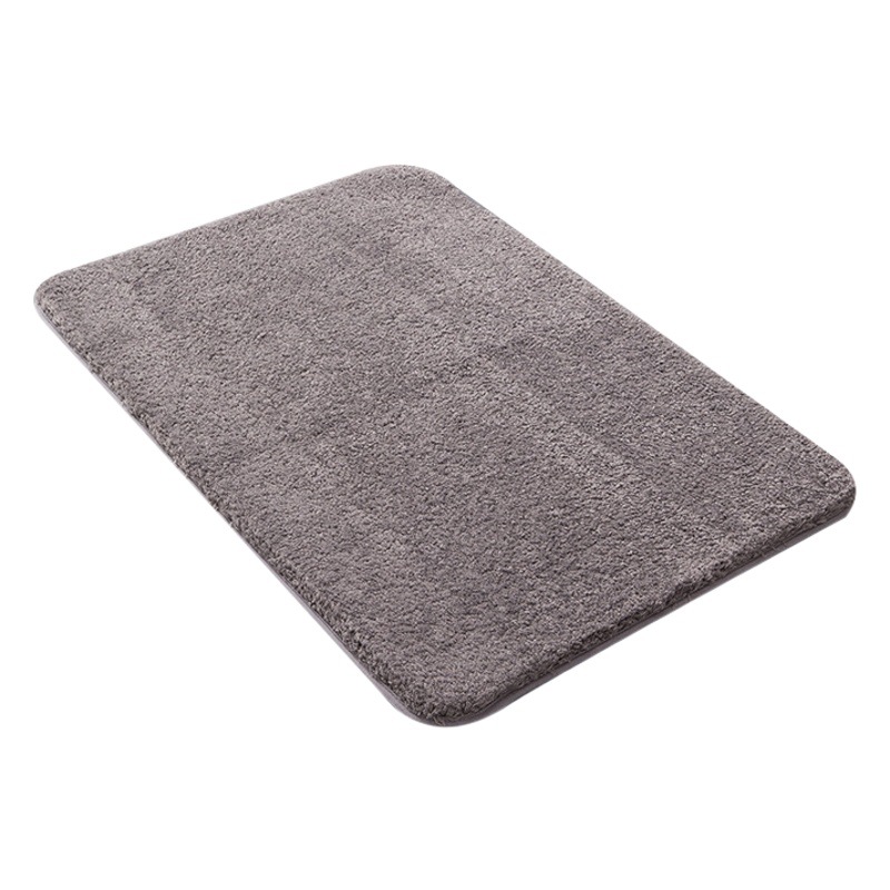 Cross-border Plush Absorbent Floor Mat Bathroom Non-slip Foot Mat Thickened Household Kitchen Bathroom Toilet Door Carpet