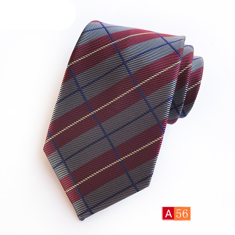 Picture of Source Factory Hot Jacquard Fabric Tie Men's Dress Business Suit Accessories Tie Wholesale