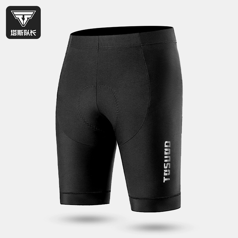Captain Tas Bicycle Riding Pants Men's Shock Absorbing Sponge Pad Quick-drying Panties Mountain Road Bike Riding Equipment