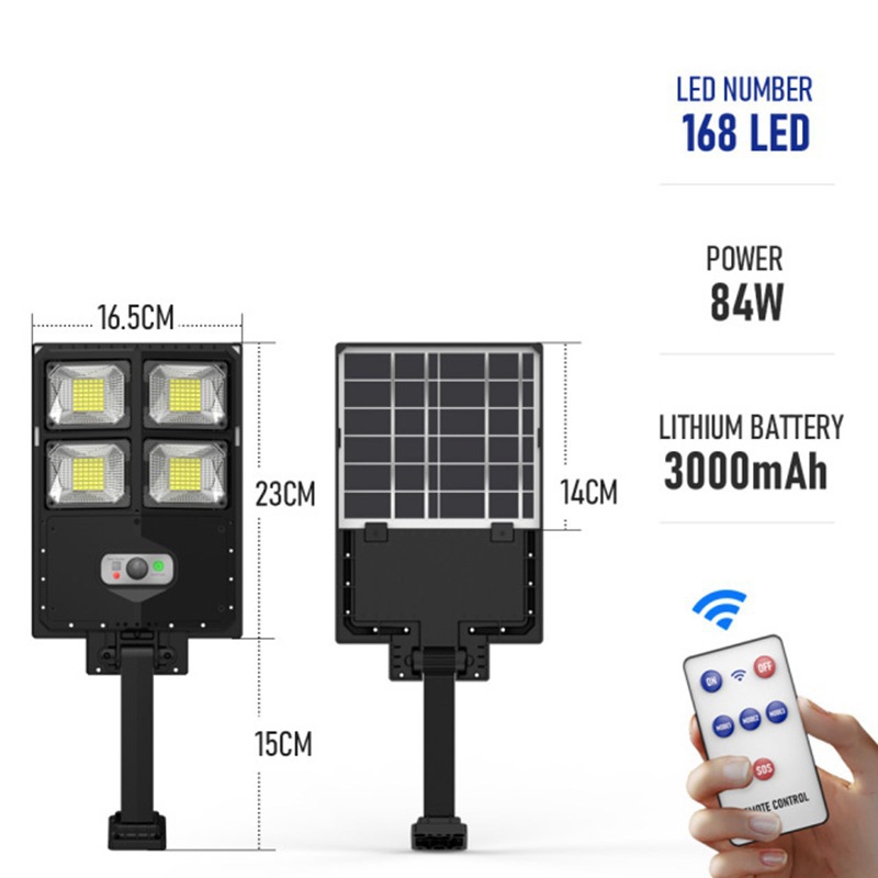Picture of Cross-Border Solar Street Light, Outdoor Integrated Human Body Sensor Garden Light, Led Strong Light Lighting, Rural Wall Light