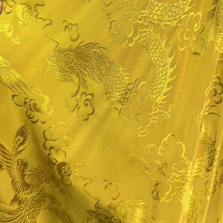 Picture of New Dragon and Phoenix Chengxiang rayon cotton jacquard fabric new Chinese dress national style shirt pants fabric