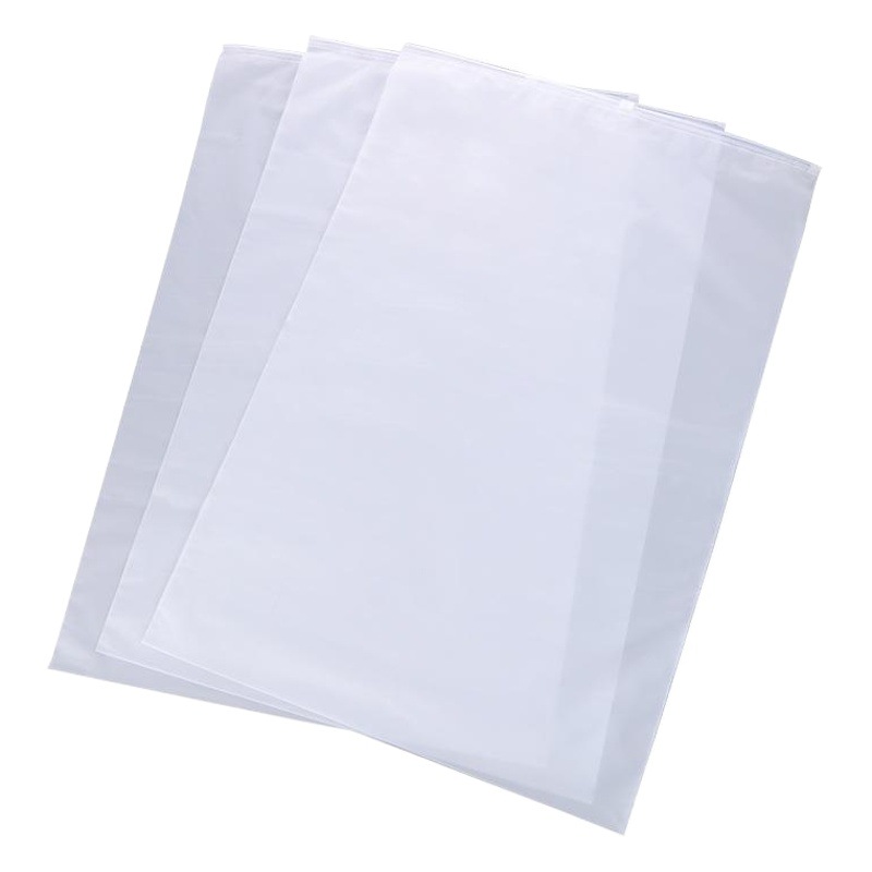 Frosted zipper bag underwear socks packaging bag clothes pants packaging bag slider plastic transparent daily pp self-sealing bag