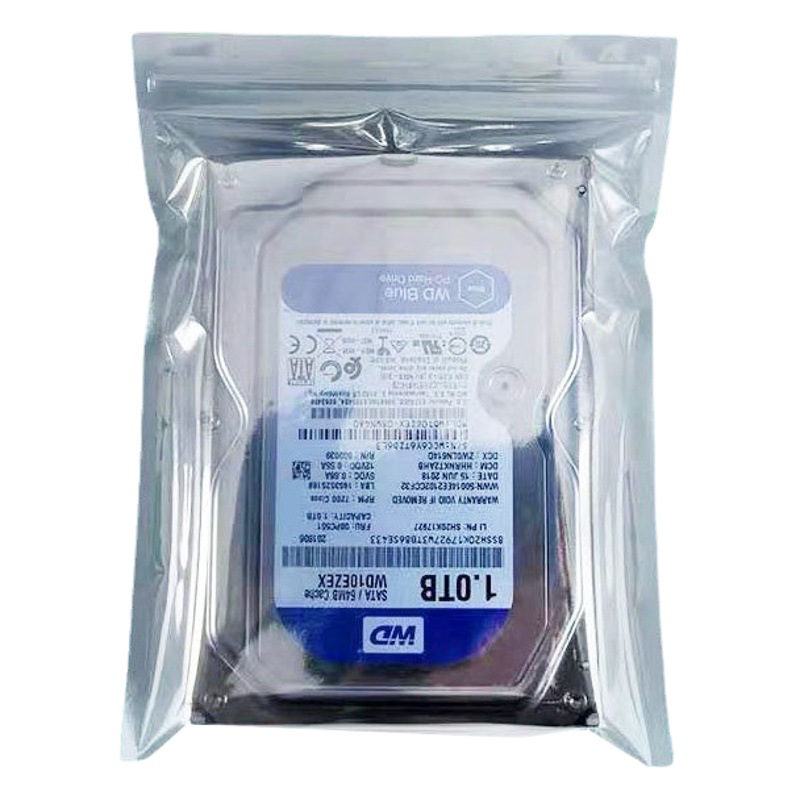 Electronic components anti-static sealing bag anti-static self-sealing bag computer motherboard packaging bag anti-static shielding bag