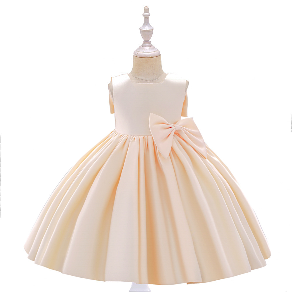 Picture of Children's Princess Dress Baby Childhood Dress Birthday Stylish Host Piano Costume Little Girl Princess Dress