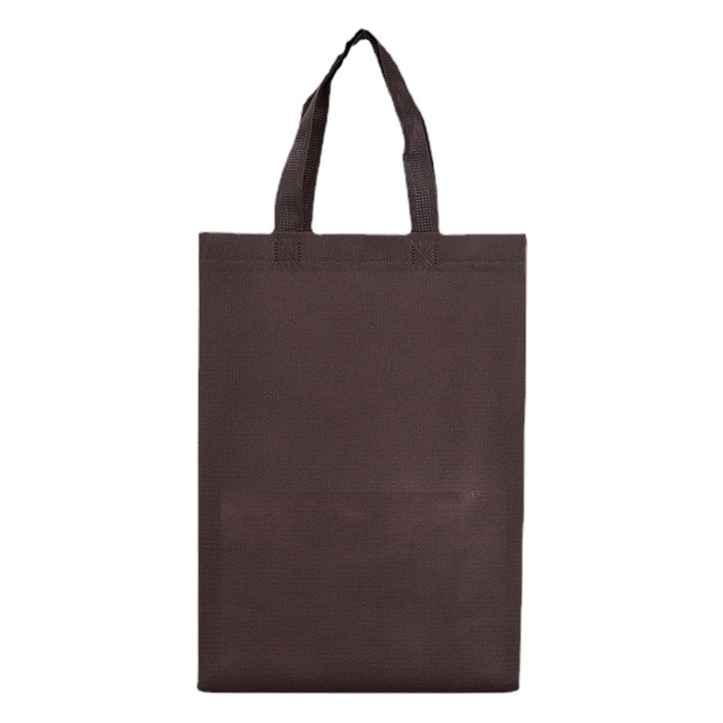 Thickened Non-Woven Fabric Tote Bag Supermarket Shopping Packaging Bag Customizable with Logo Portable Eco-Friendly Handbag