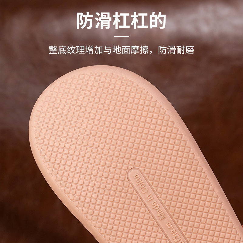 Picture of Lidani cotton slippers men's autumn and winter indoor home new household warm PU leather waterproof couple slippers women