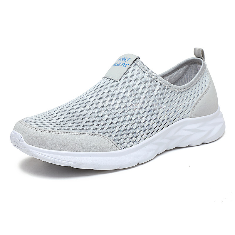 Picture of Cross-border plus size Outdoor Autumn New Couple Casual Mesh Men's Shoes Soft Sole Lightweight Breathable Running Shoes sneaker