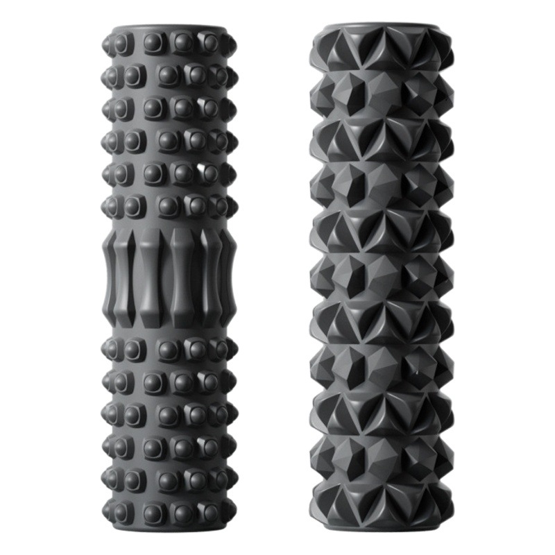 Fitness foam shaft wolf tooth stick hollow men's muscle relaxation equipment Langya yoga column muscle relaxation roller device