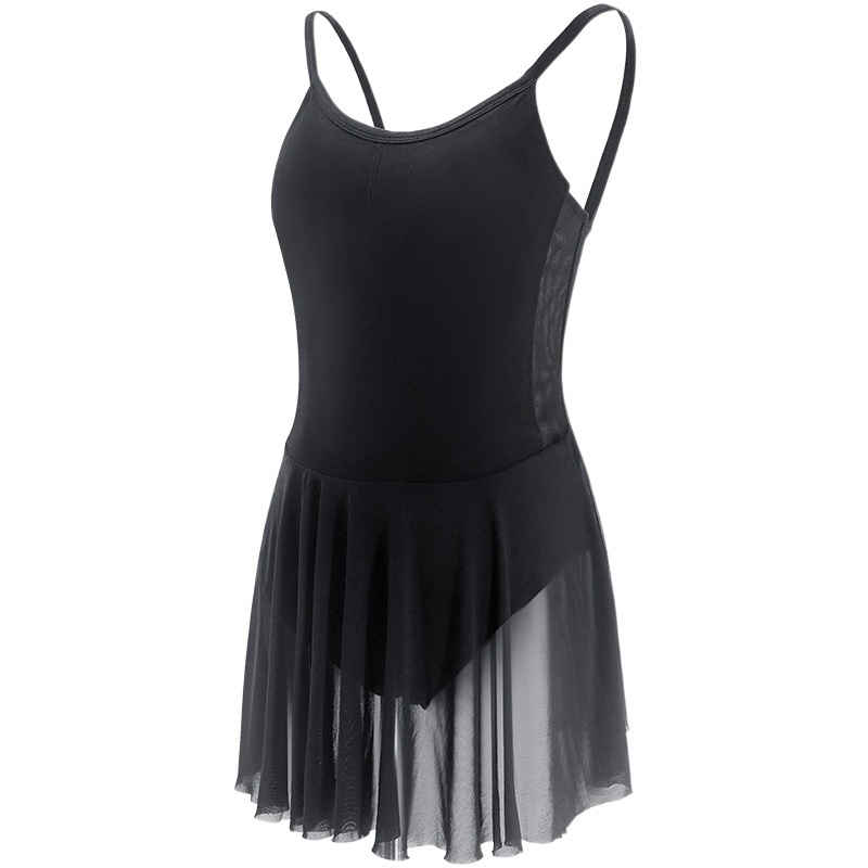 Ballet practice clothes women's high-rise basic training body clothes adult training art exam sling gymnastics dance student jumpsuit