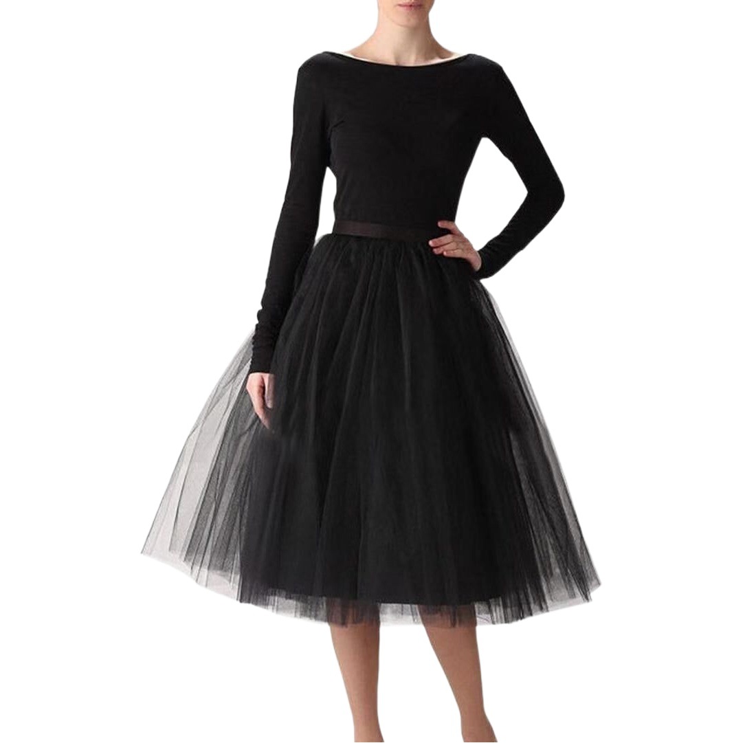 Tutu Skirt Adult Amazon Tulleskirt Prom Dress Skirt Mesh Skirt Spring and Summer Short Skirt Large Skirt