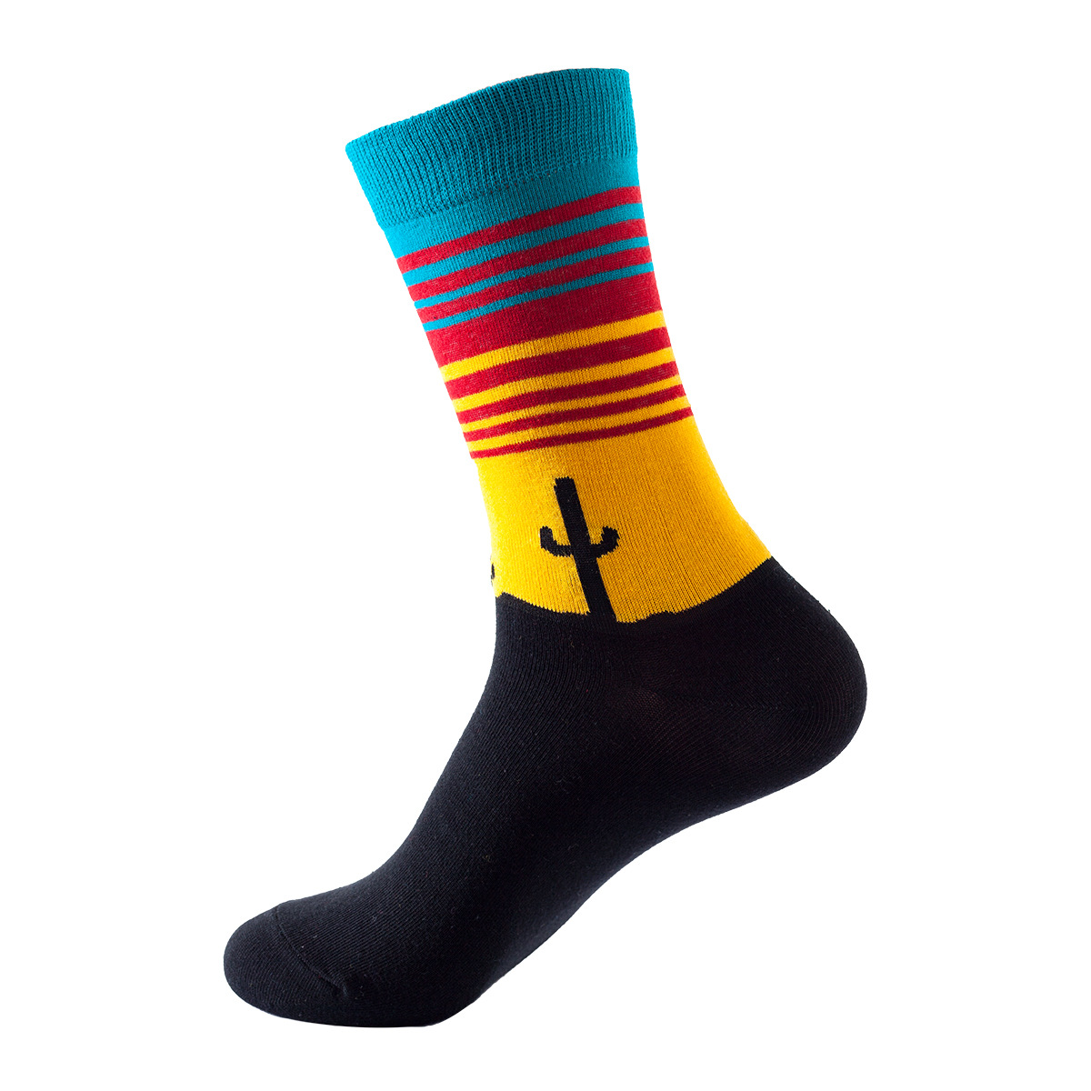Picture of New Amazon Mid-Calf Socks for Men, Cotton, Women's European and American Ins Style Autumn and Winter Internet Celebrity Trendyy Socks Wholesale